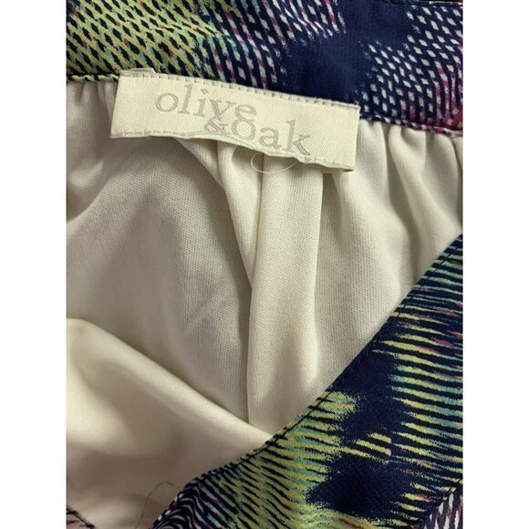 Olive And Oak Womens Large Maxi Skirt Sheer Side - Picture 10 of 11